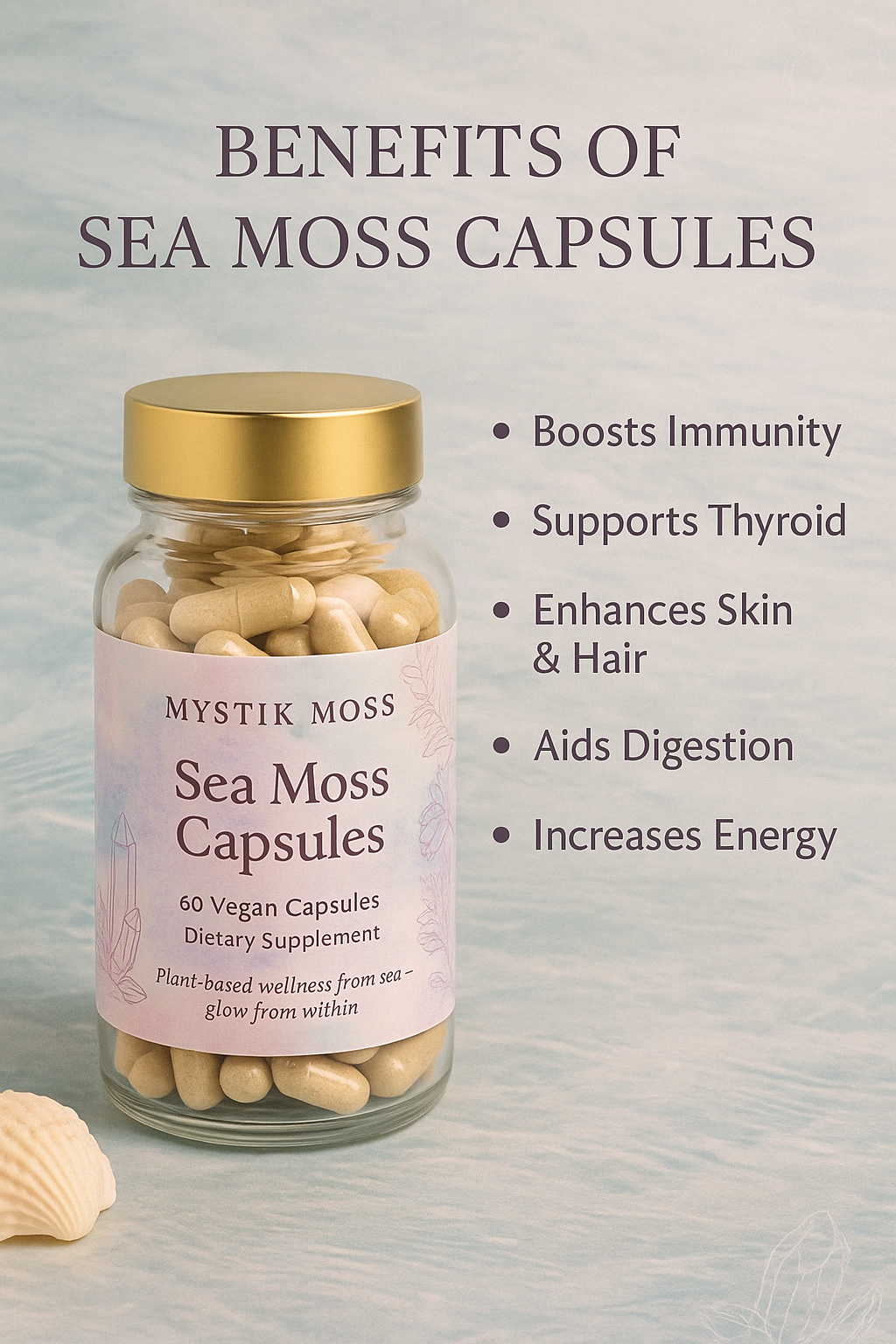 Mystik Moss Sea Moss Capsules